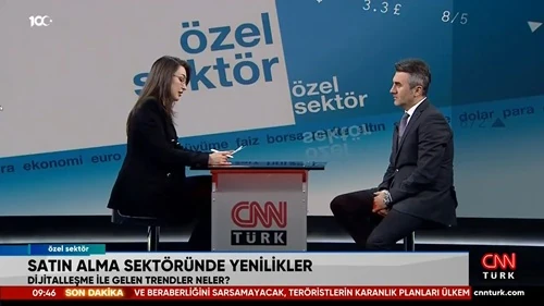 Satış ve Dijital Platformlar Genel Müdür Yardımcımız Orçun Güven'in CNN Türk Özel Sektör Röportajı