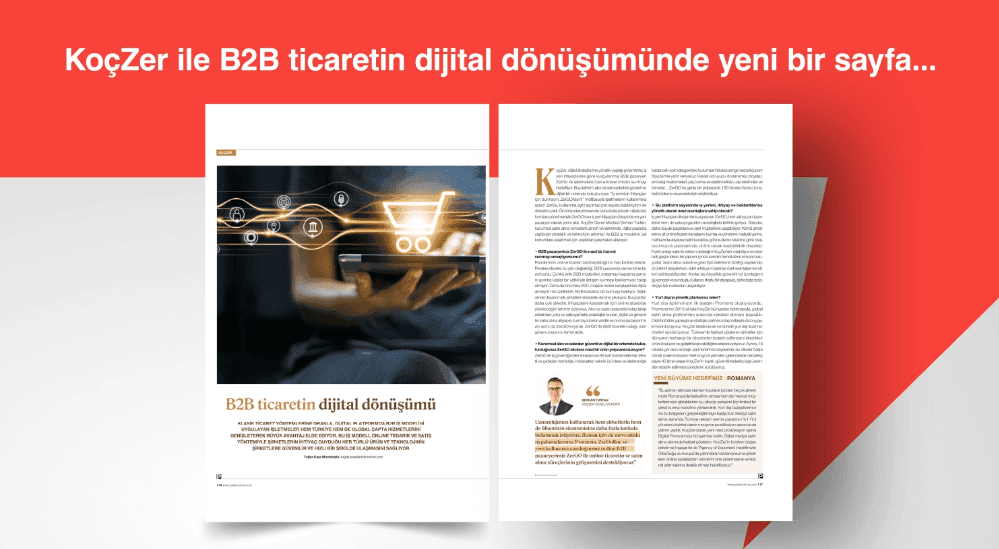 Serhan Turfan: “ZerGO ile B2B ticaretin odağı olan güven unsurunu temel aldık.”