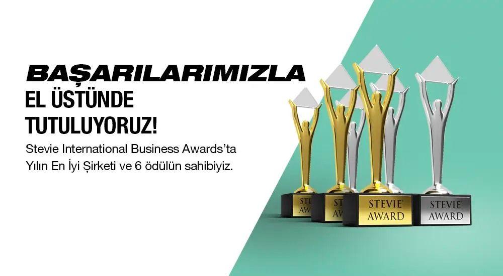 Başarılarımızla 3 yıldır 'Yılın Şirketiyiz'!