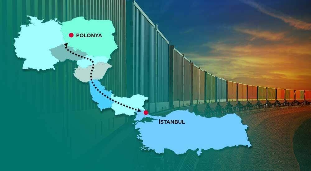 Block export train departed from Turkey to Poland