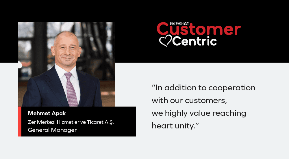 Mehmet Apak: "We live by a single strategy - be one with our customers"