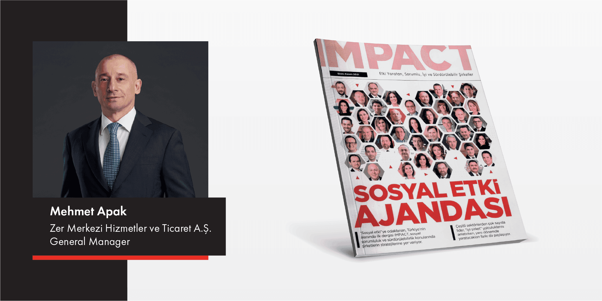 Mehmet Apak: "Our goal is to reach a greater impact."